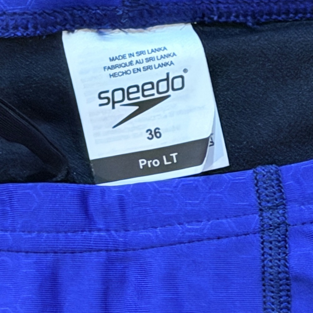 Speedo Blue  - Peacoat Pro LT Jammer Shorts Mens Size 36 New - Picture 4 of 4